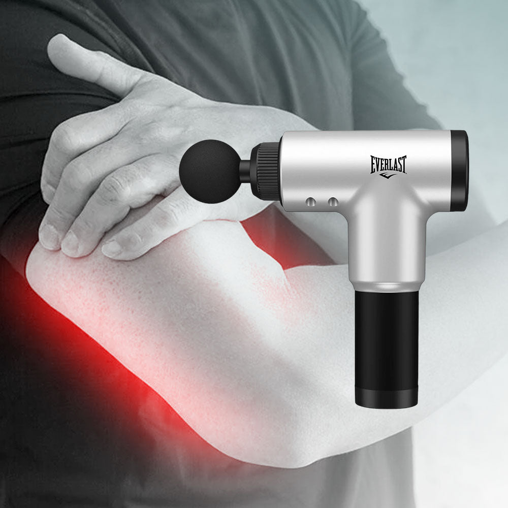 Masajeador Muscular Everlast Portátil - Gris