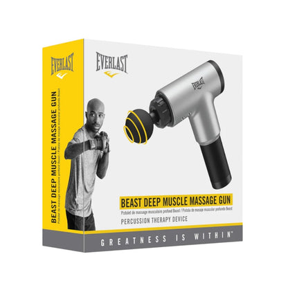 Masajeador Muscular Everlast Portátil - Gris