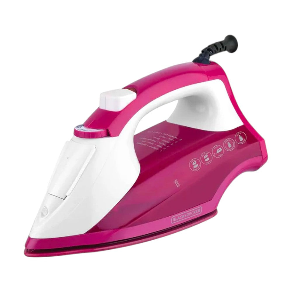 Plancha a Vapor Cerámica Black&Decker / SmartSteam / IR1850