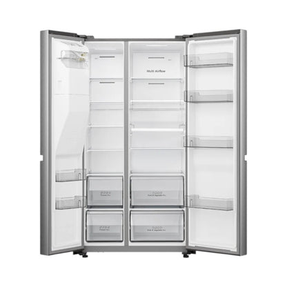 Refrigeradora Hisense SBS 22.3, Inverter con dispensador de agua en Titan Panamá