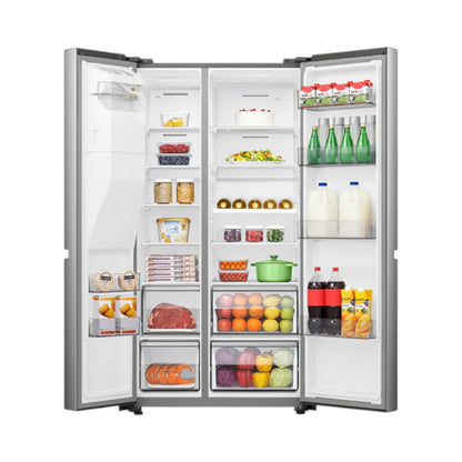 Refrigeradora Hisense SBS 22.3 / Inverter / Dispensador de agua