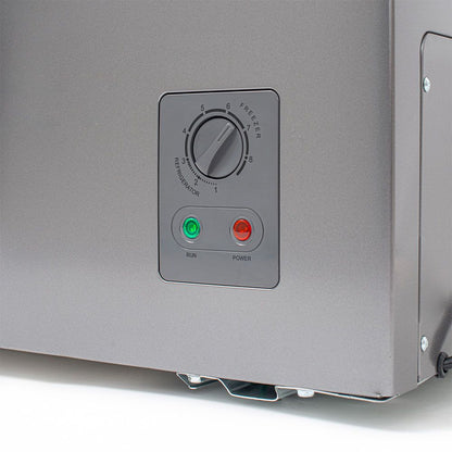 Congelador Nisato 3 Pies Cúbicos / NCH-35DASBW / Gris