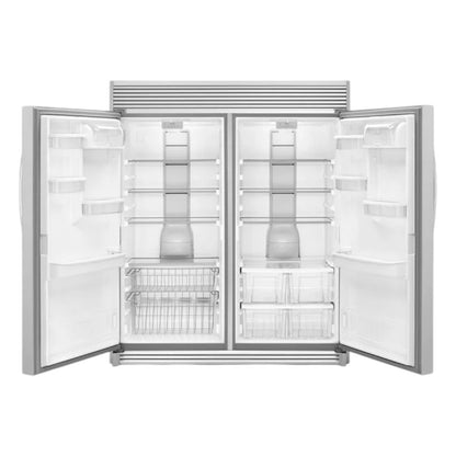 Refrigerador + Congelador Whirlpool Gemela de 18" - Acero Inoxidable