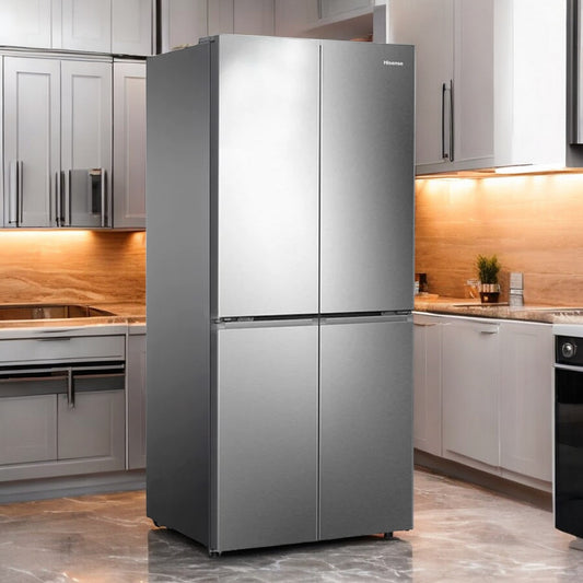 Refrigerador 4 Puertas Hisense de 17P3 / Croos Door / Inverter / RQ171BV5A