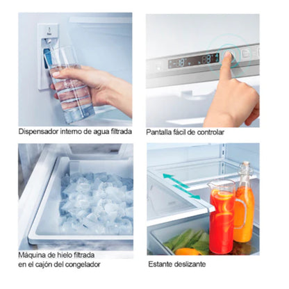 Refrigerador Hisense 26.6P3 / French Door / Inverter /