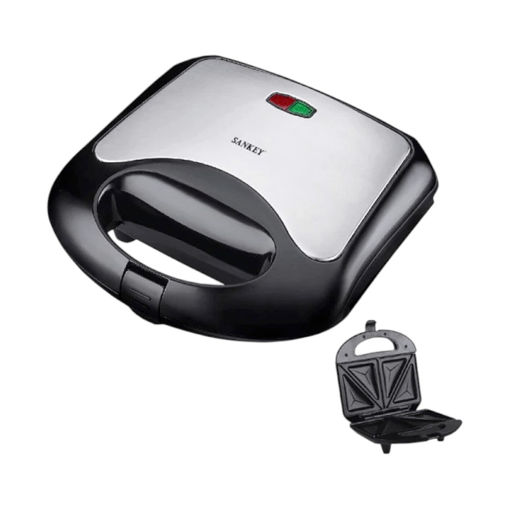 Sandwichera Sankey Para 2 Panes / 750W / Negra