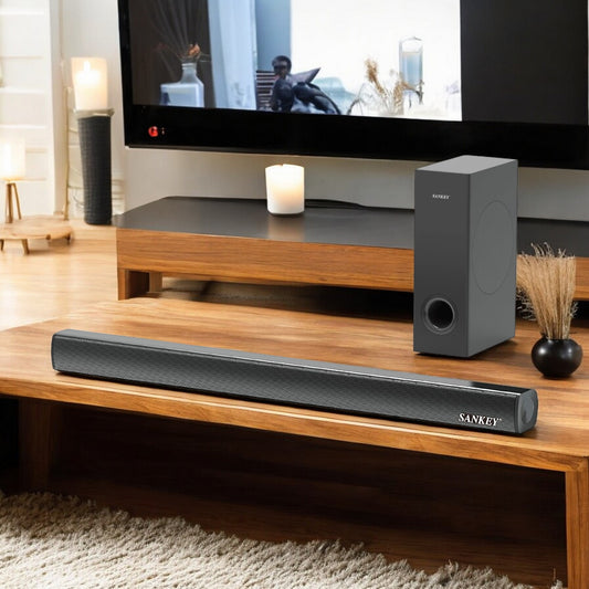 Barra de Sonido Sankey Con Subwoofer 2.1 Canales / HMT-66BAR/HMT-66SUB
