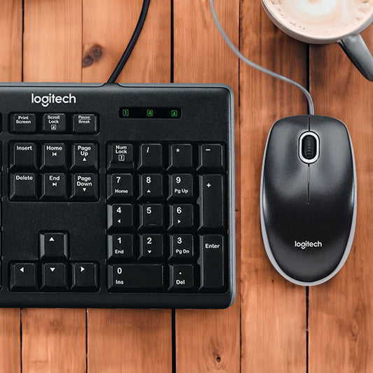 Teclado+Mouse Logitech Mk120