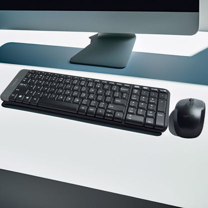 Teclado+Mouse Inalámbrico Logitech Mk220