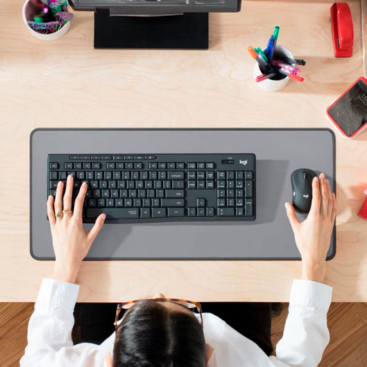 Teclado+Mouse Inalámbrico Logitech Mk295 Silent