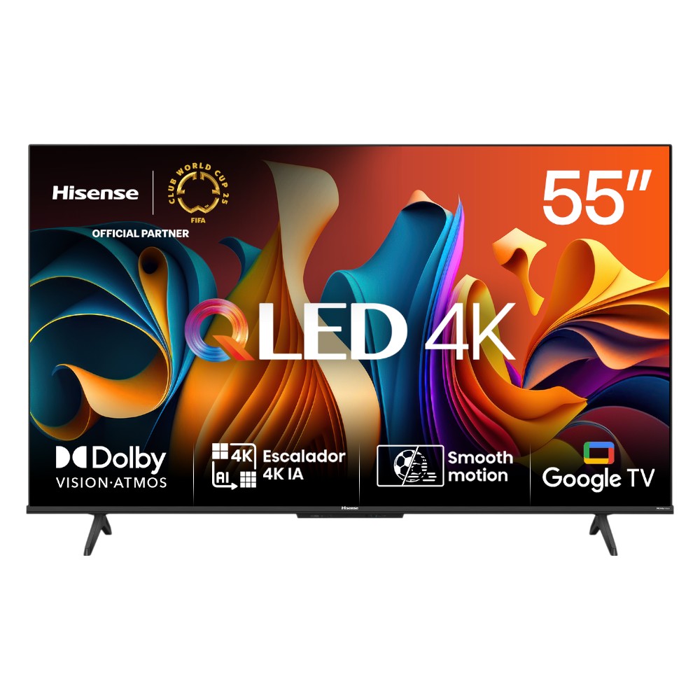 Televisor Hisense 55" | Smart TV | QLED | 55Q6N