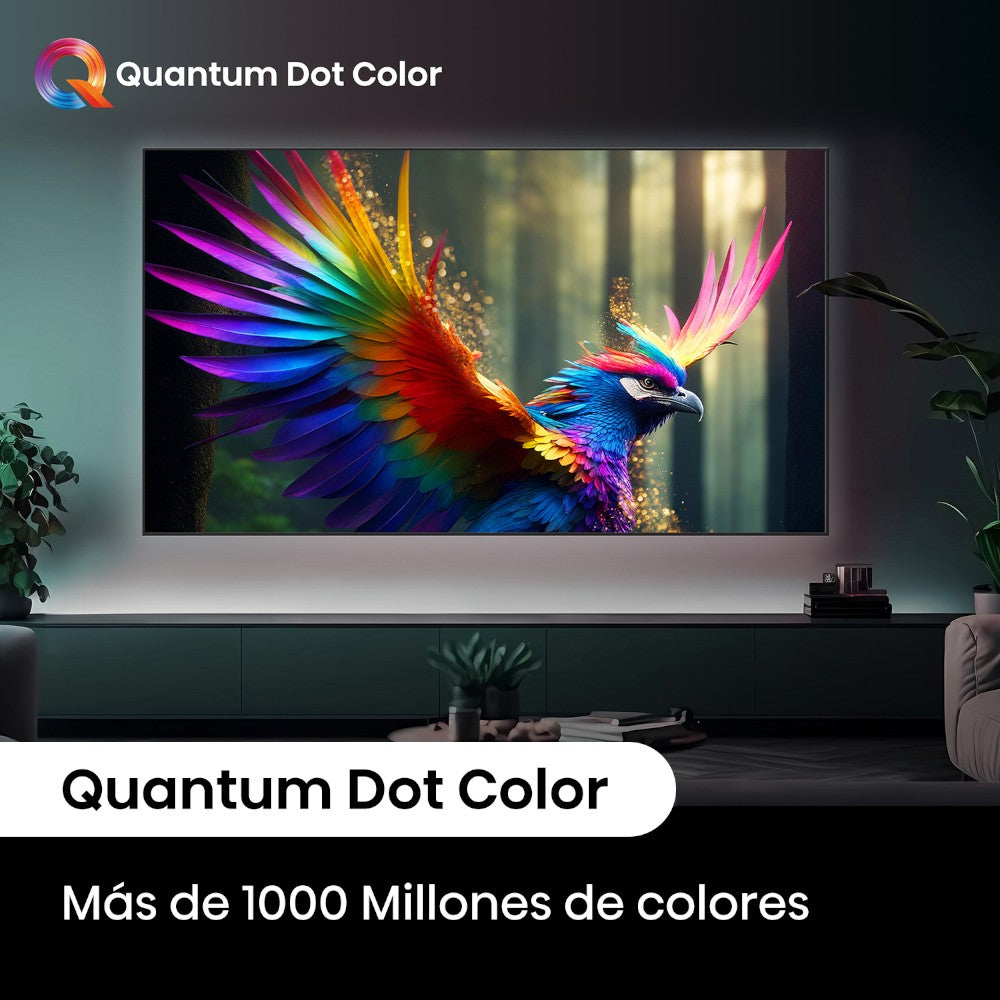 Televisor Hisense de 75" | Smart TV ULED | MiniLED | 75U6N