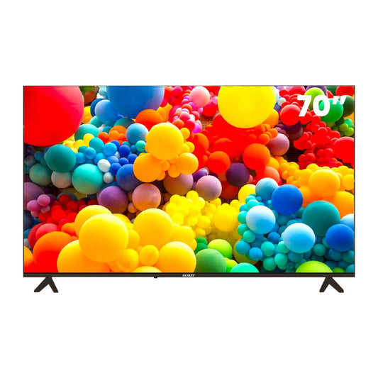 Televisor Sankey 70" / Smart Tv WhaleOs / Frameless / Dolby