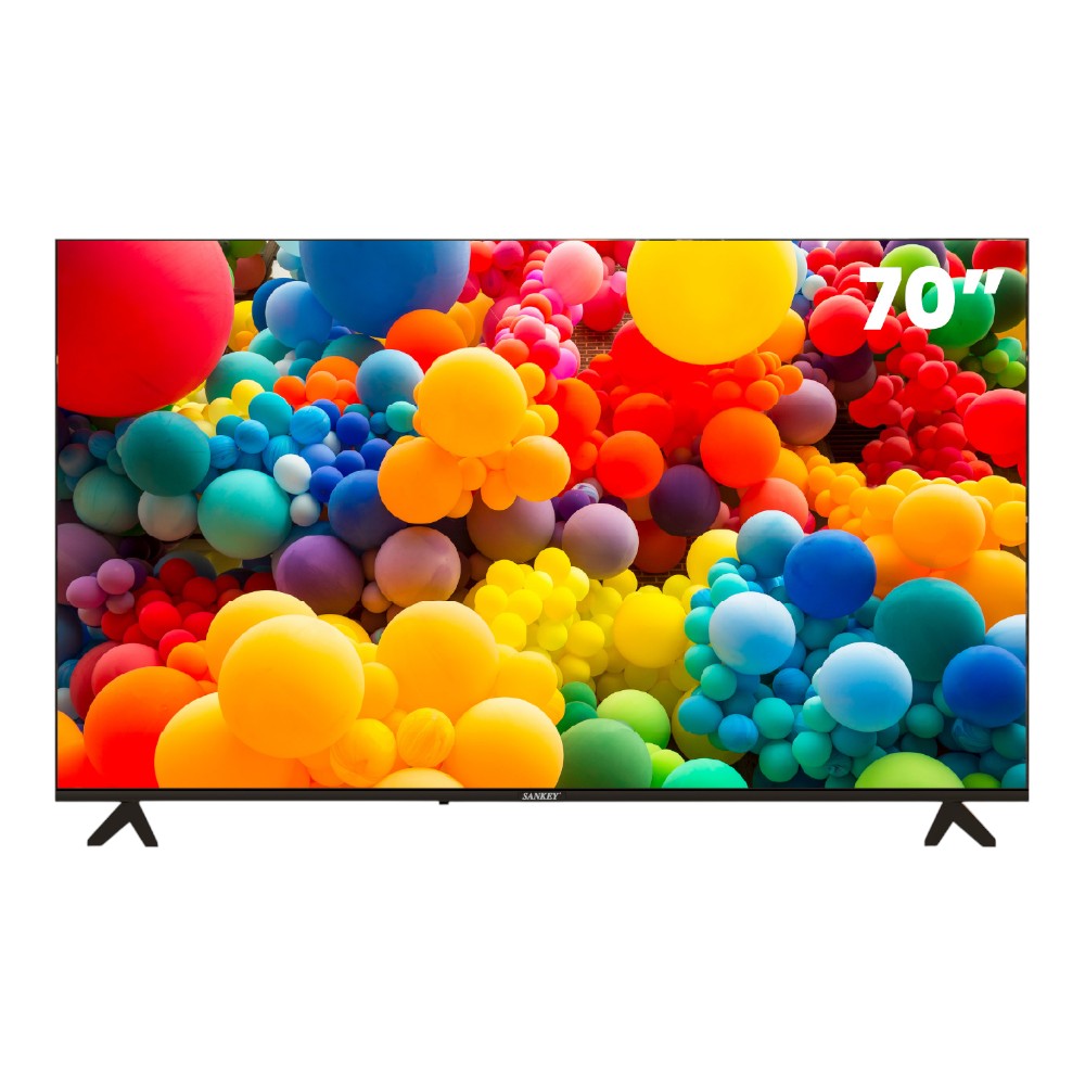 Televisor Sankey 70" / 4K UHD / Smart TV WhaleOS / Sin Marco
