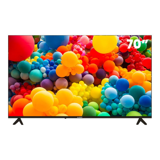 Televisor Sankey 70" / 4K UHD / Smart TV WhaleOS / Sin Marco