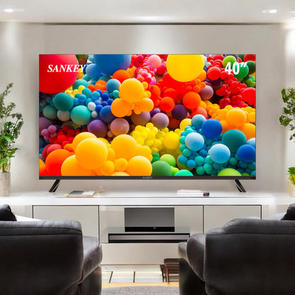 Televisor Sankey 40" Led Smart Sin Marco