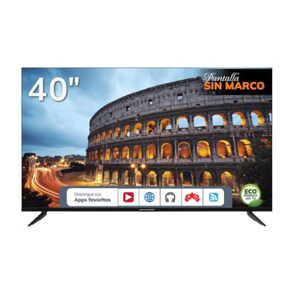 Televisor Premier de 40" Hd Smart Dvbt2 / Con Soporte