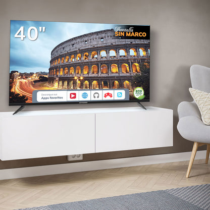 Televisor Premier de 40" Hd Smart Dvbt2 / Con Soporte