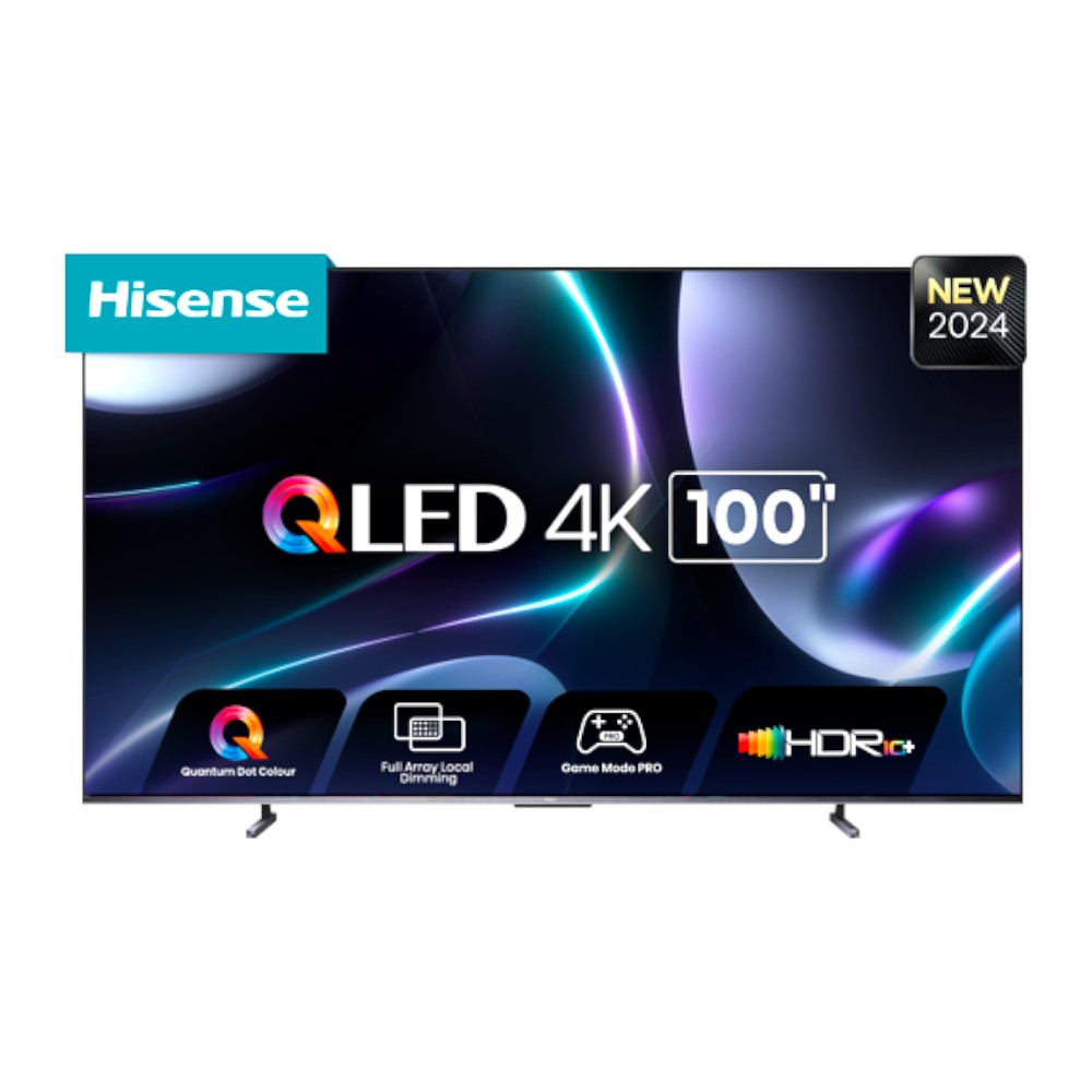Televisor Hisense de 100" / Qled / 4K / Google TV