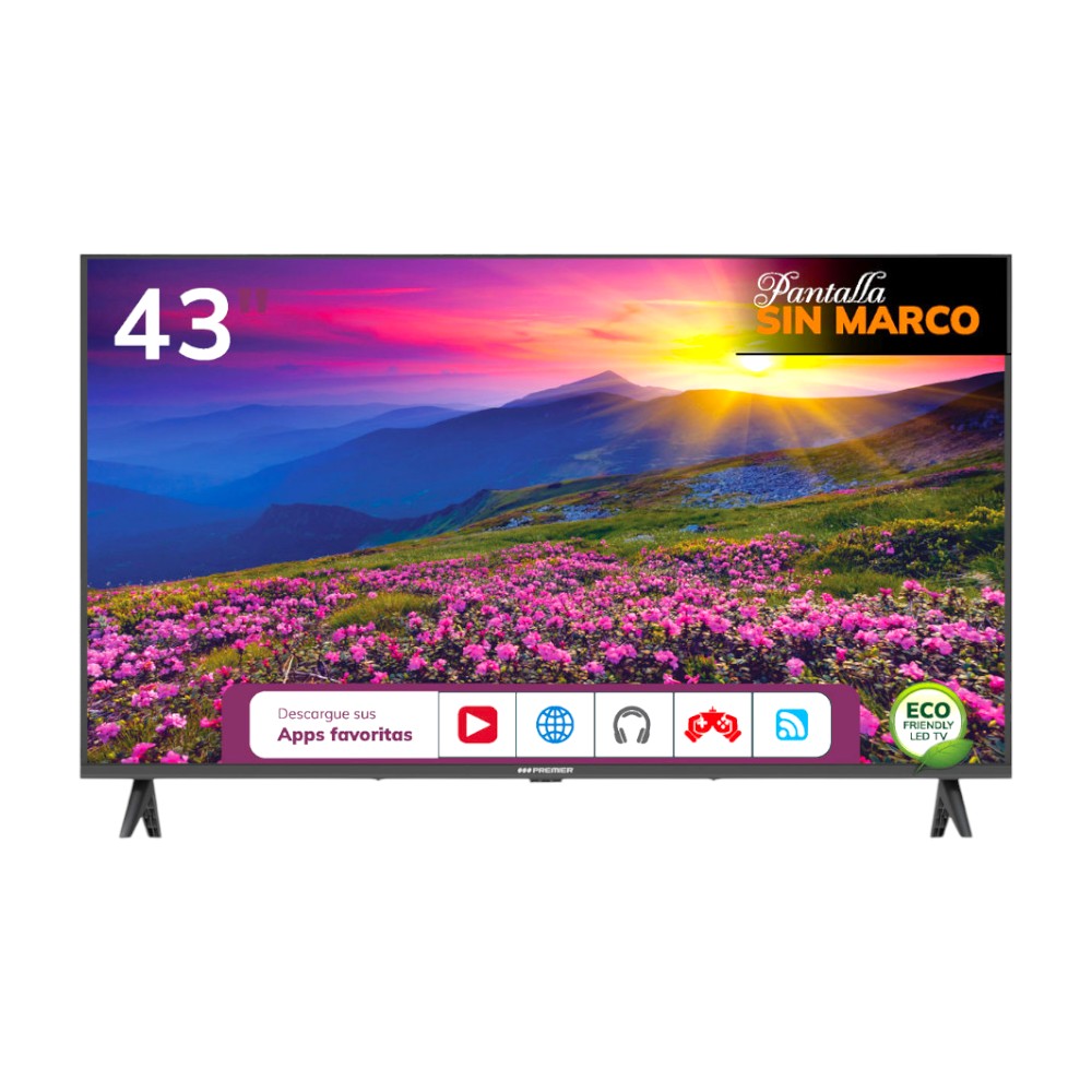 Televisor Premier 43" / Uhd / Smart / Dvb-T2