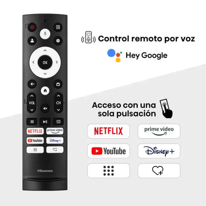 Televisor Hisense de 75" / 75Q6N / QLED / UHD / SMART / 4K