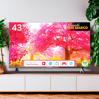 Televisor Premier de 43” / Fhd / Smart / c/dvb-t2 / Android 14.0