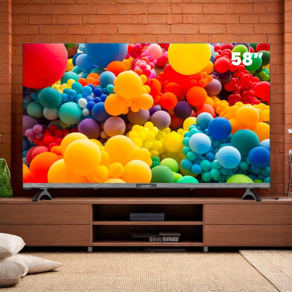 Televisor Sankey 58" CLED-58SDL7 /4K UHD / WhaleOS / Frameless
