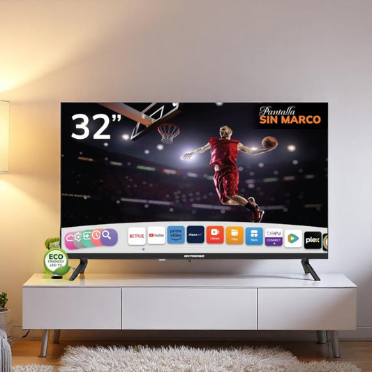 Televisor Premier 32" HD Smart Whale OS | Sin Marco | TV-9020SF32WHLW