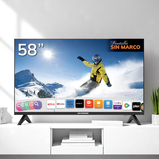 Televisor Premier 58" Smart UHD | Whale OS | TV-9082SF58VKL