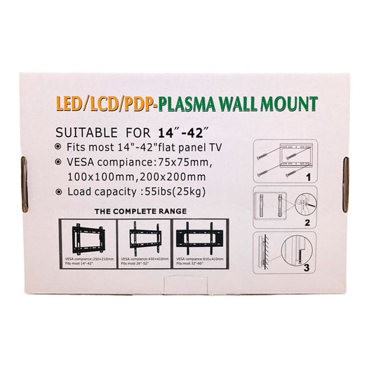 Soporte de Pared Homestar Para Televisión de 14" a 42"