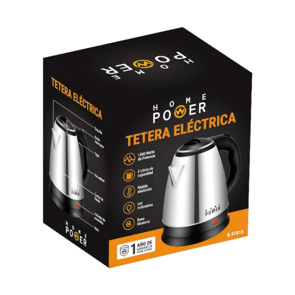 Tetera Eléctrica Home Power 1.8 Litros / 1500W