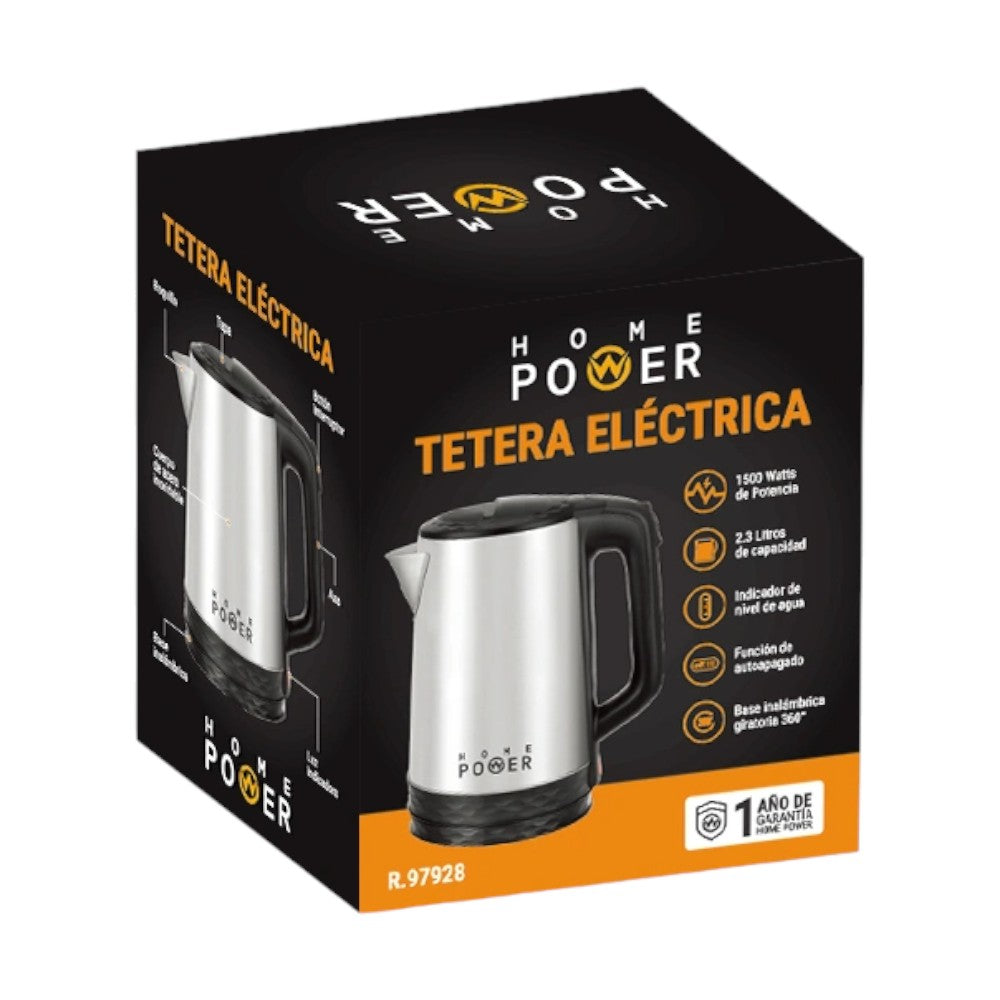 Tetera Eléctrica Home Power 2.3 Litros / 1500W