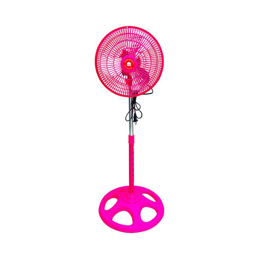 Abanico Pedestal Digitronic 14" Plástico Rosado