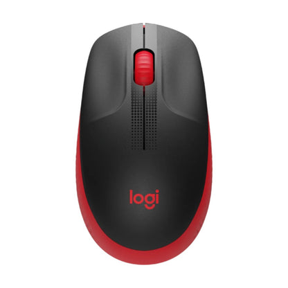 Mouse Inalámbrico Logitech M190 - Rojo