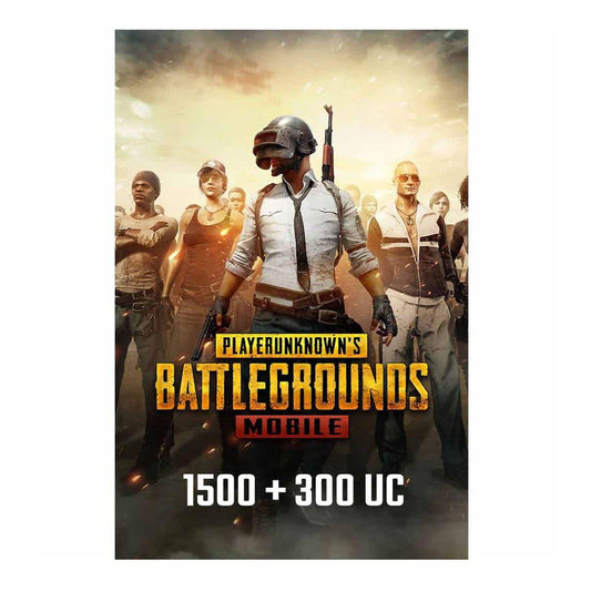 Tarjeta Digital Pubg Mobile 1500 + 300Uc
