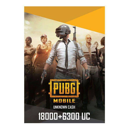 Tarjeta Digital Pubg Mobile 18000+6300Uc