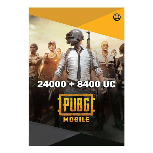 Tarjeta Digital Pubg Mobile 24000+8400Uc