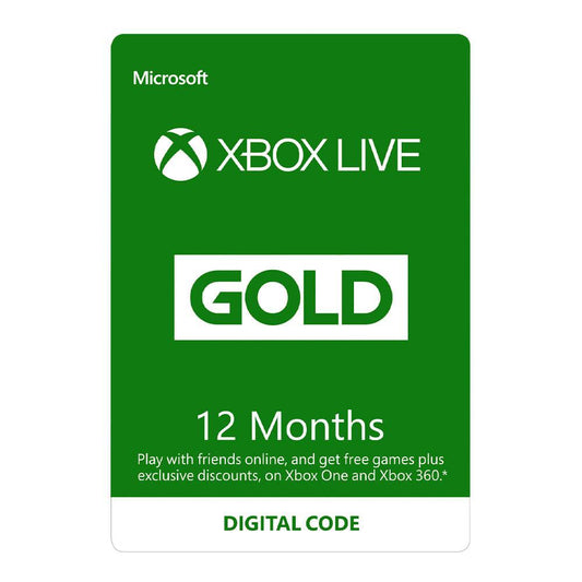 Tarjeta Digital Xbox Live 12 Month Usa