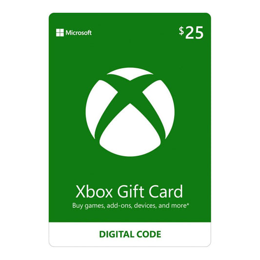 Tarjeta Digital Xbox Live Us $25