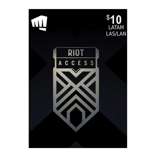 Tarjeta Digital Riot Access Latam de $10