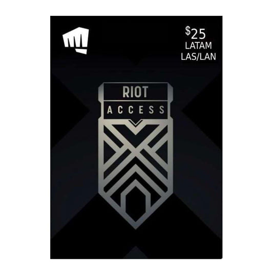 Tarjeta Digital Riot Access Latam de $25