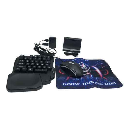 Combo Gaming Kr K170 Set RGB 5 En 1 Para Celular
