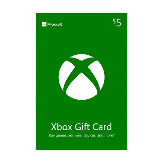 Tarjeta Digital Xbox Live $5