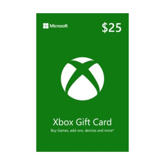 Tarjeta Digital Xbox Live $25