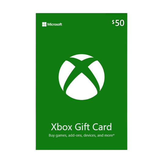 Tarjeta Digital Xbox Live $50