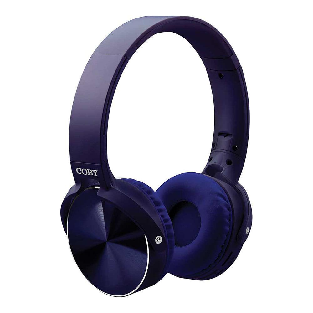 Audífonos Inalámbricos Coby Plegables Azul