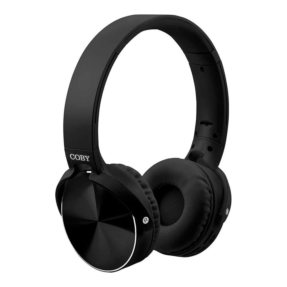 Audífonos Inalámbricos Coby Plegables Negro