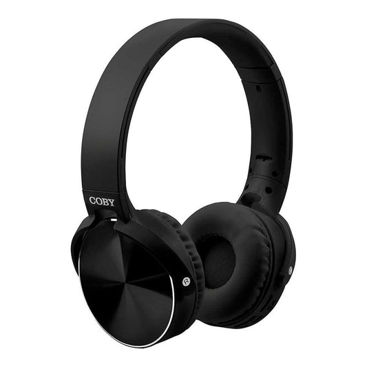 Audífonos Inalámbricos Coby Plegables Negro