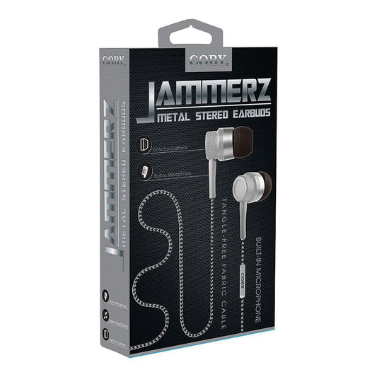 Audífonos Estéreo Jammerz Coby Metálicos Plateado