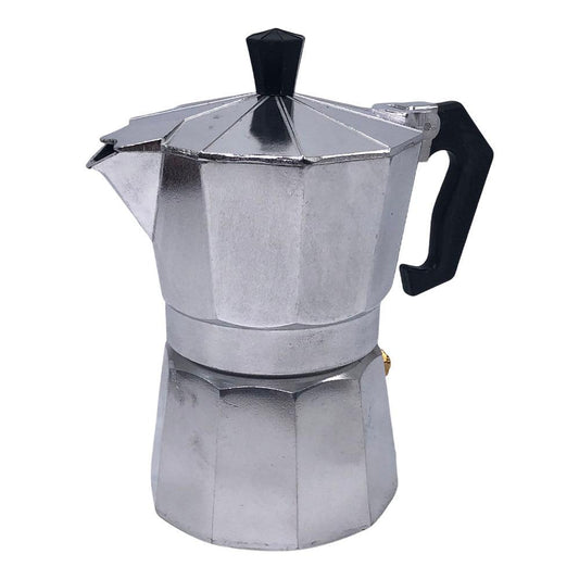 Cafetera Homestar de Acero Inoxidable 3 Tazas